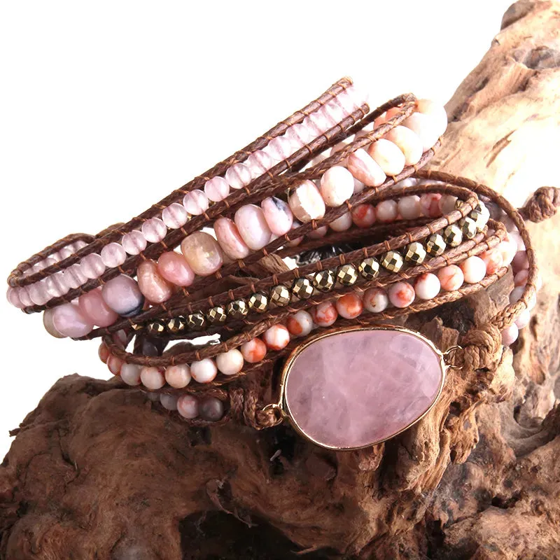 Boho Crystal Bracelet Set