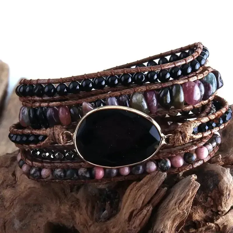 Boho Crystal Bracelet Set