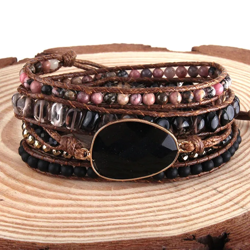 Boho Crystal Bracelet Set