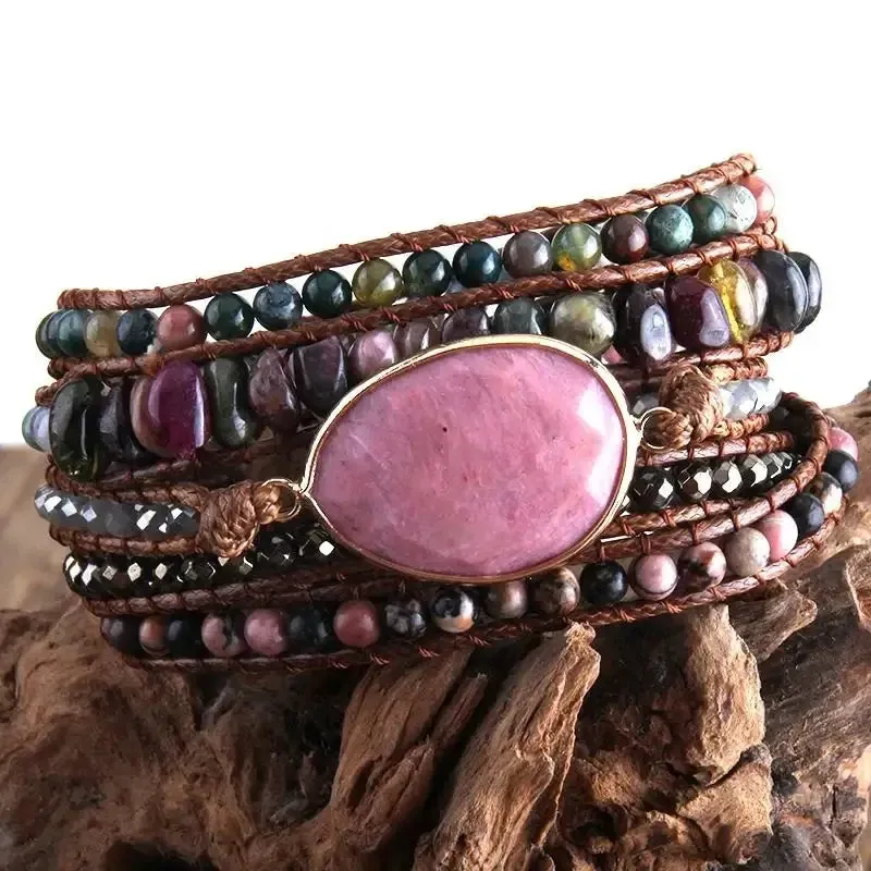 Boho Crystal Bracelet Set