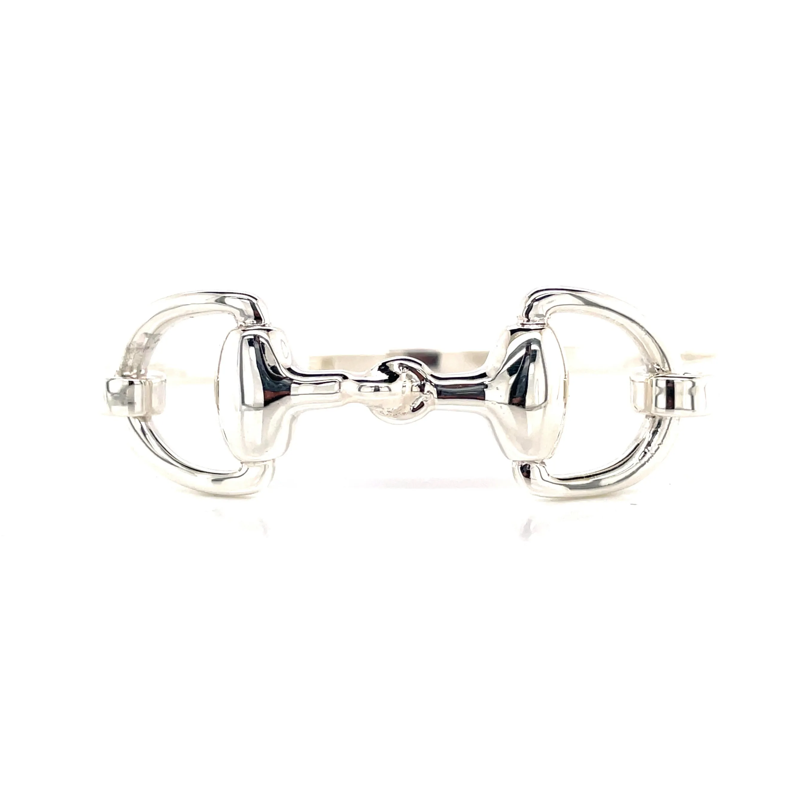 Bold Snaffle Bit Bangle