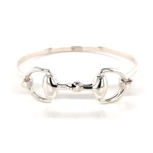 Bold Snaffle Bit Bangle