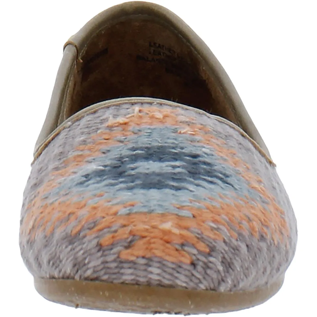 Born Womens Giselle Woven Slip On Loafers
