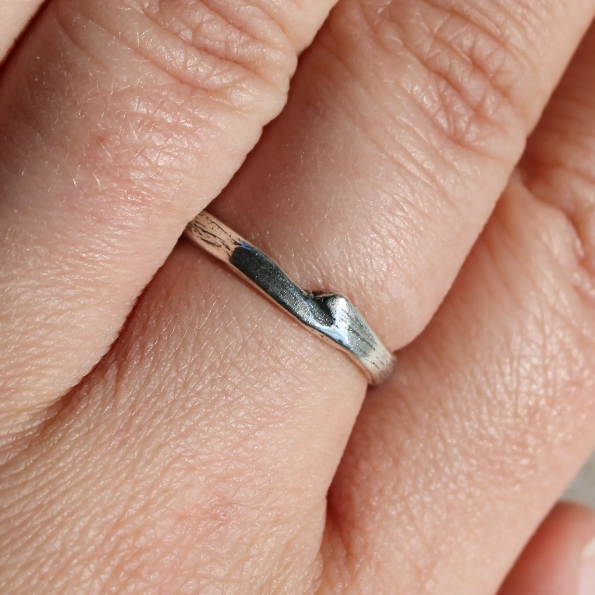 Branch Sterling Silver Ring