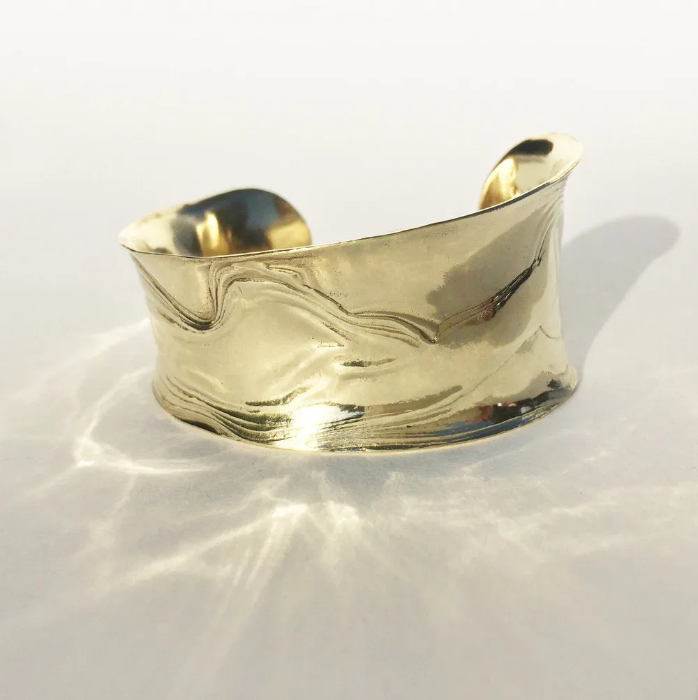 Brass Anticlast Cuff