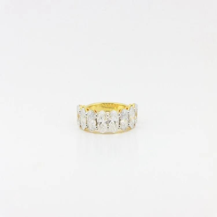 Brille Oval Diamond Ring