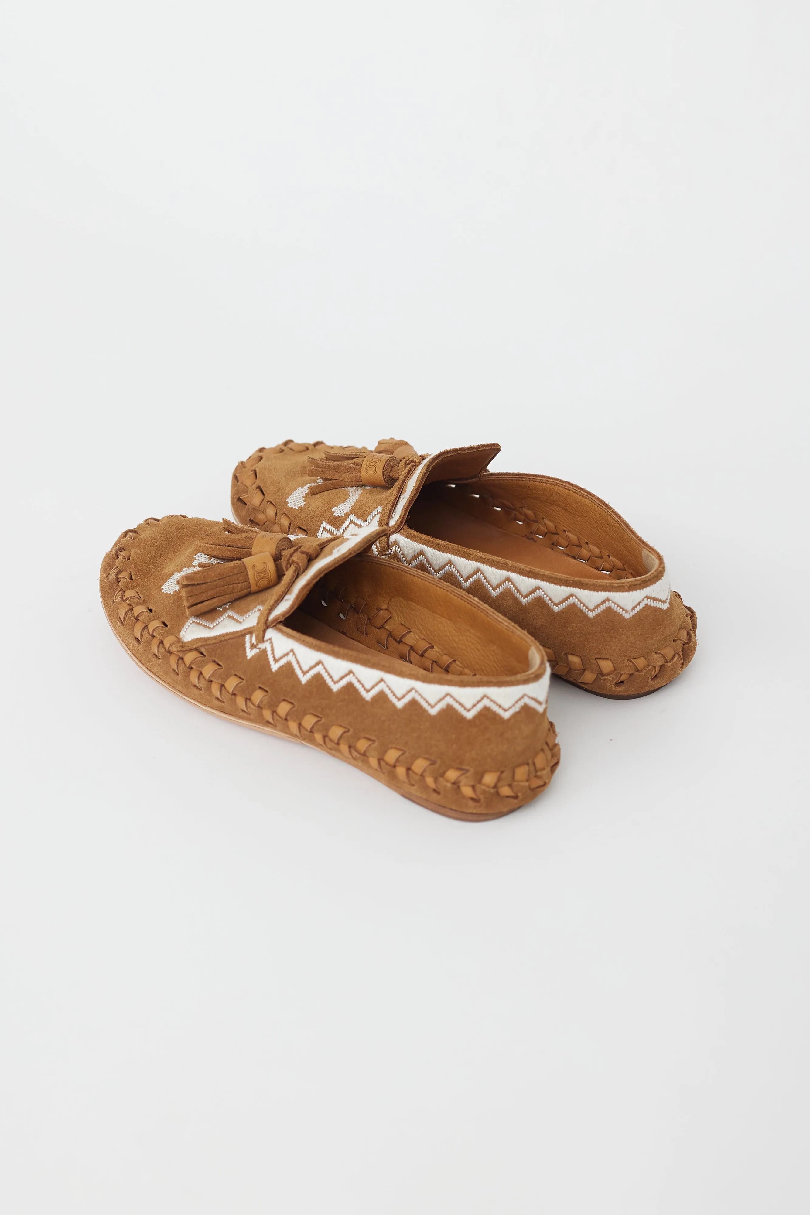 Brown Suede Marlou Mocassin Flat