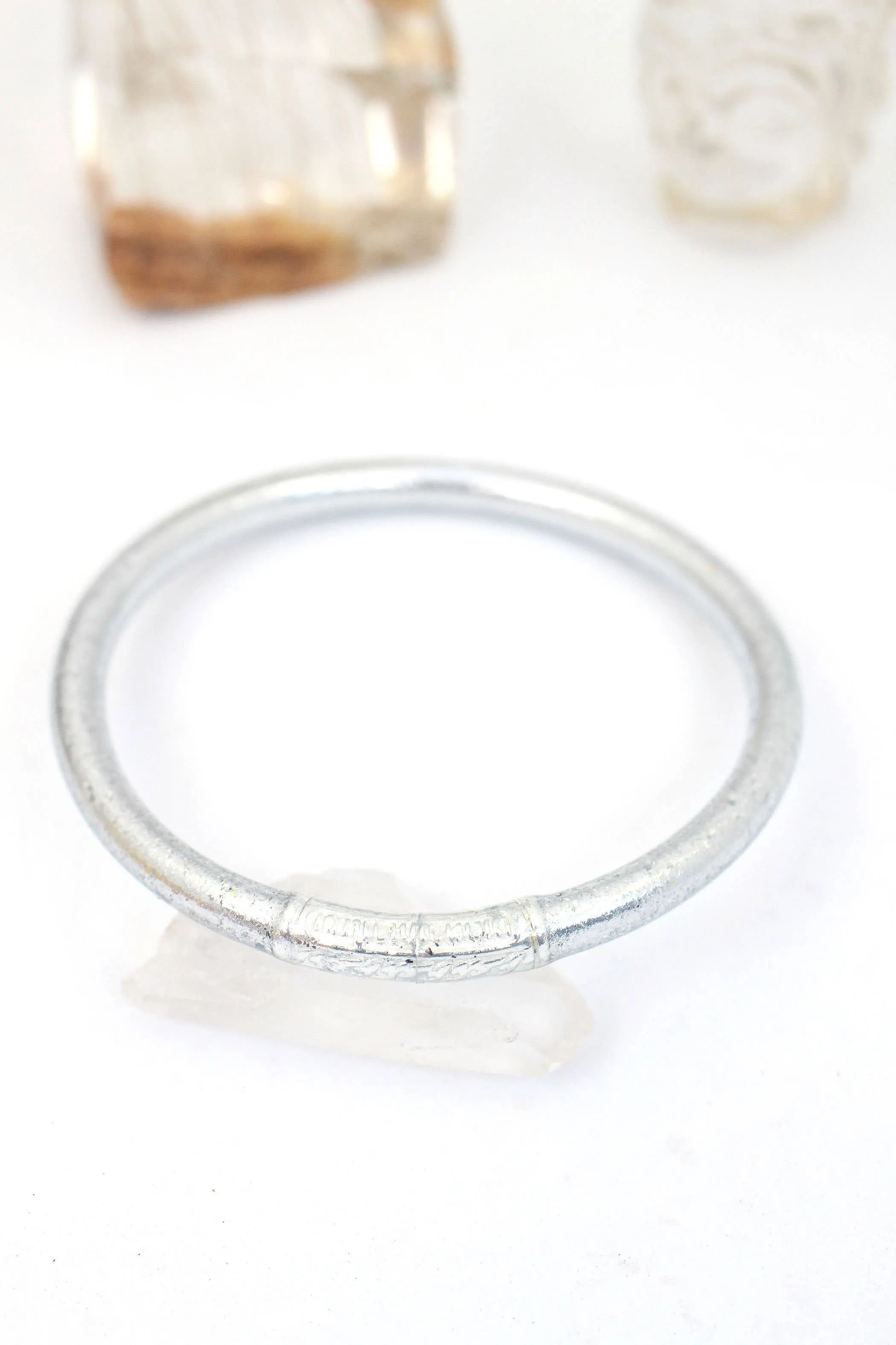 Buddha Bracelets, Mantra Bangle Gold & Metals