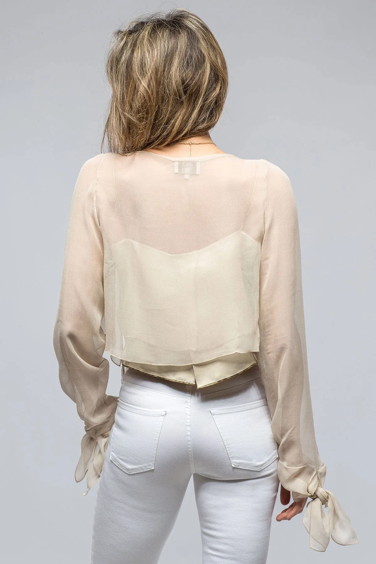 Buleria Chiffon Wrap in Ice