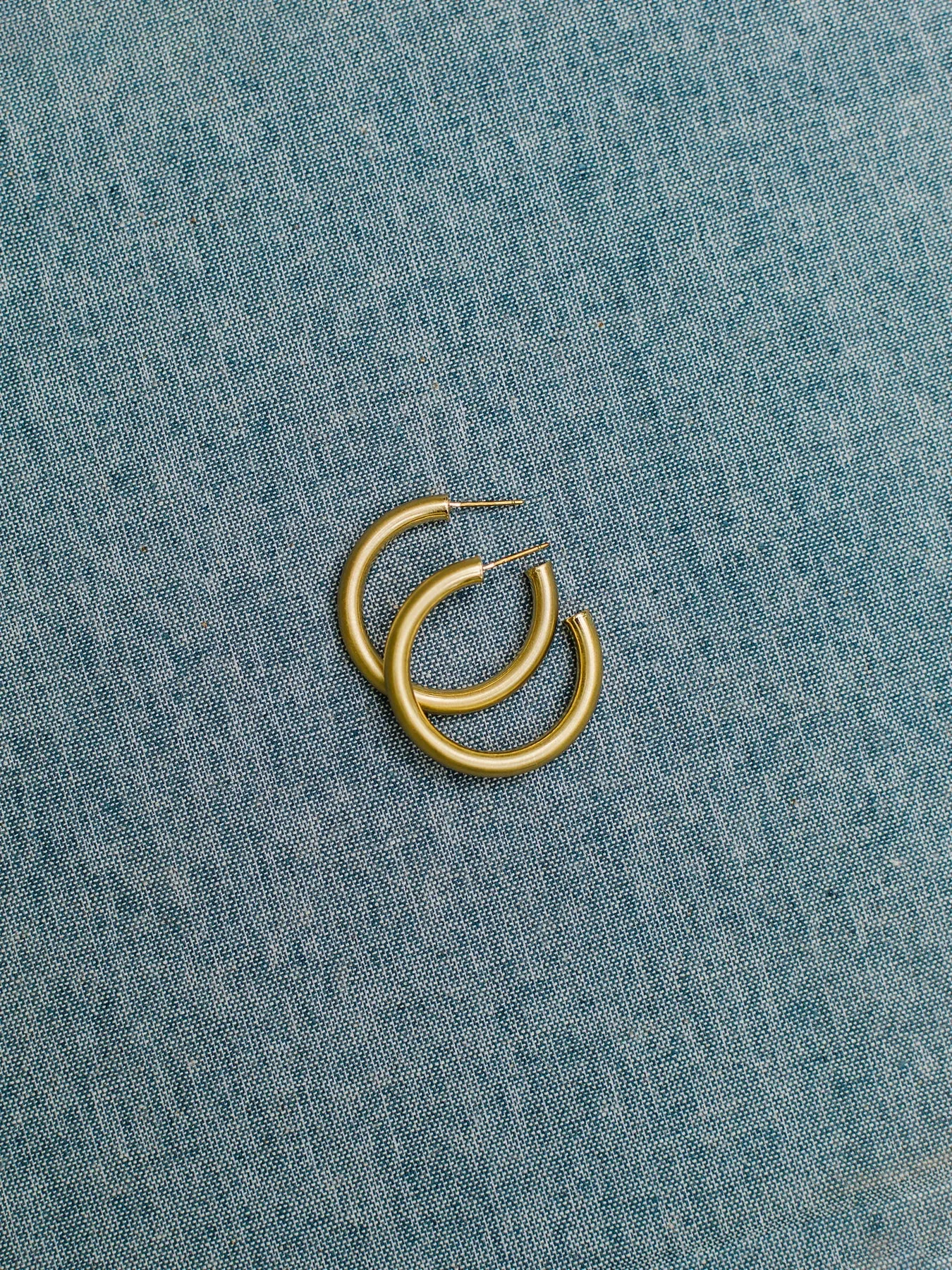 Cameron Gold Hoop Earrings