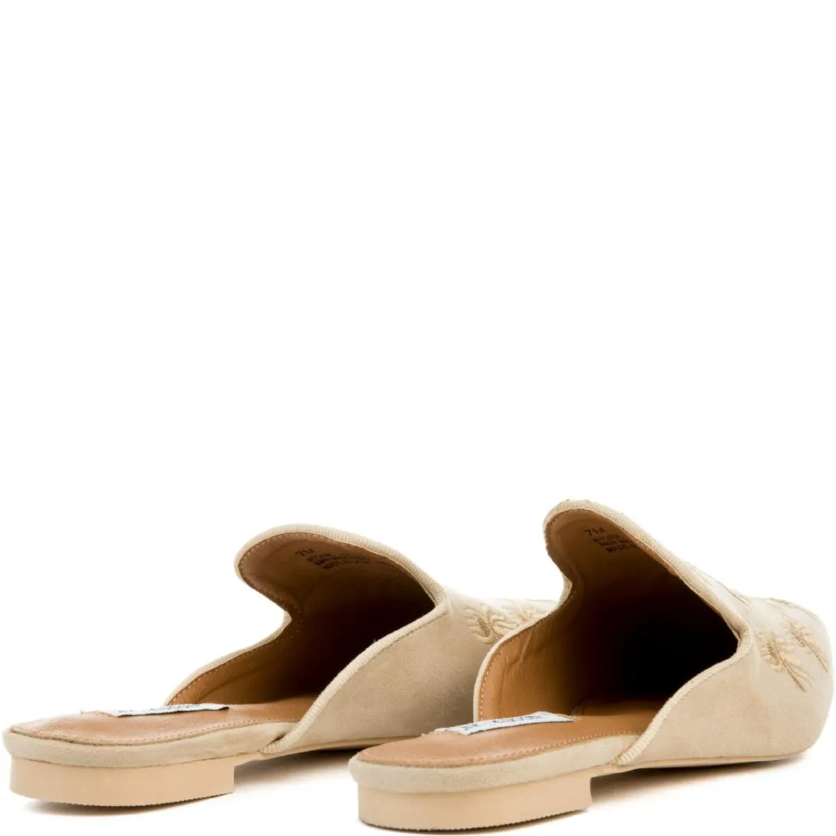 Cape Robbin Cell-18 Beige Mules Nude