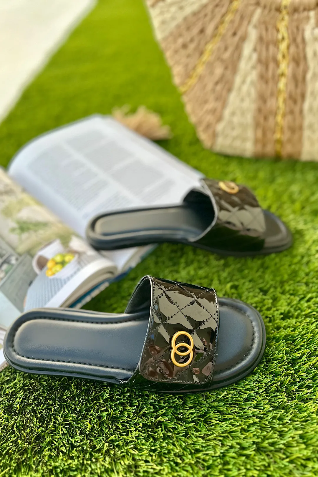 Carie Quilted Sandals