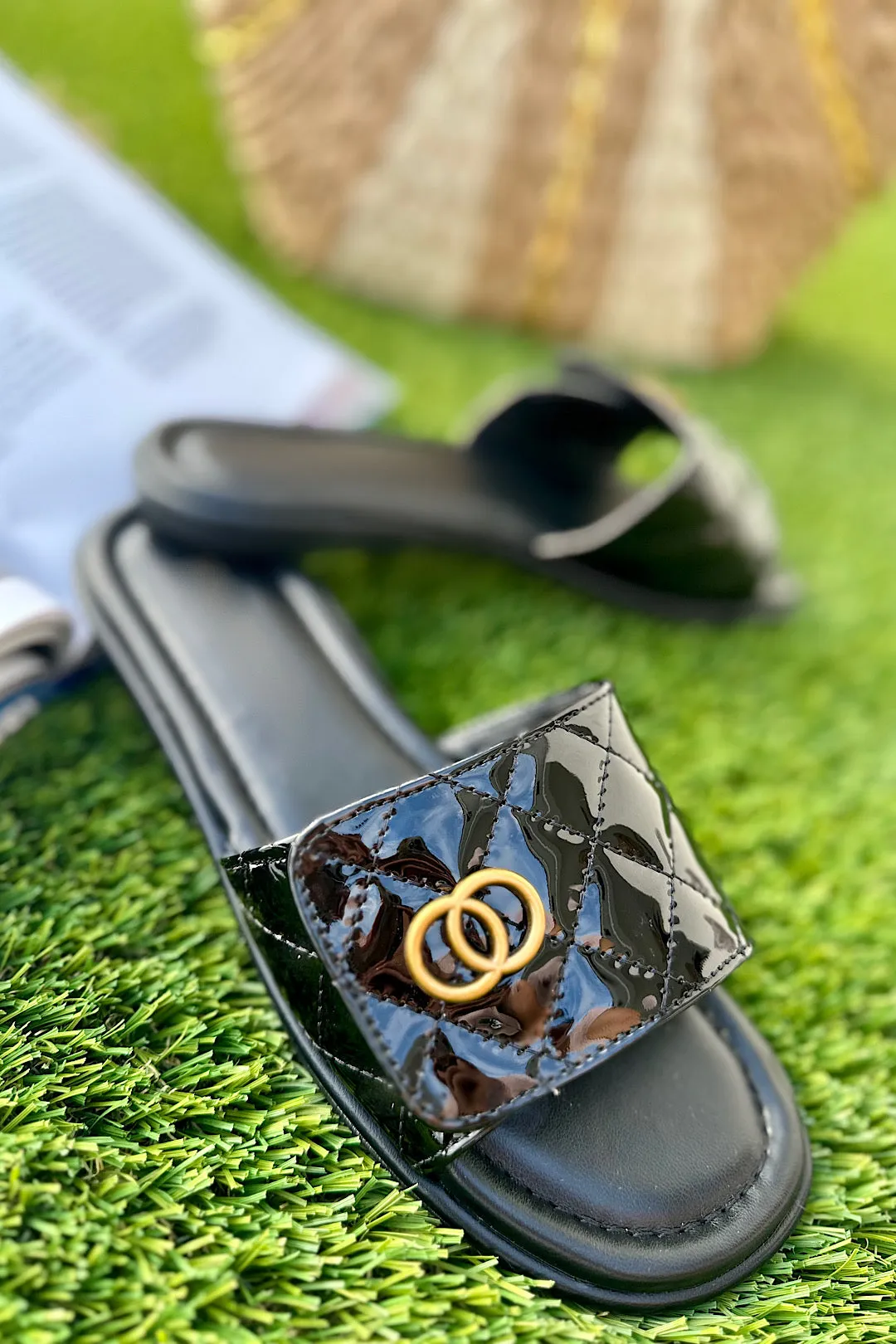 Carie Quilted Sandals