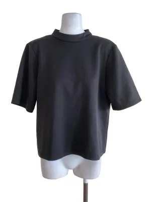 Charcoal Black Plain Top