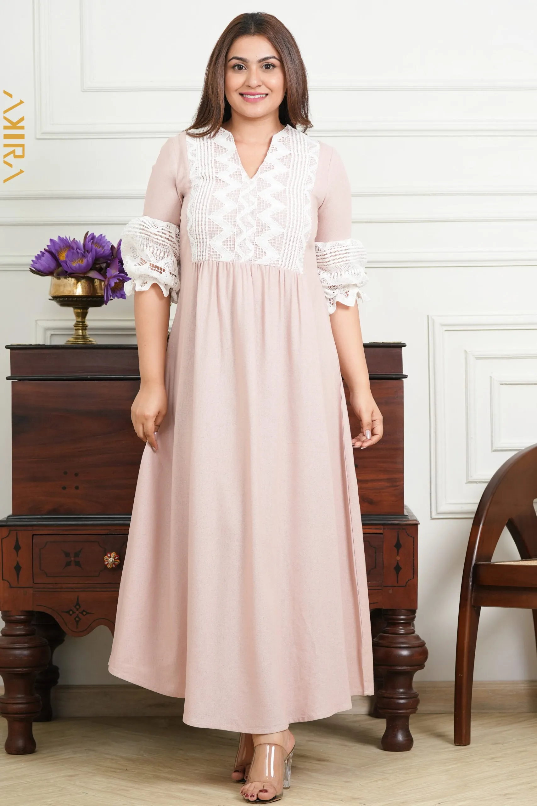 Charming Bloom Dress | Kaftan, Bohemian Dress, Floral Dress, Boho Maxi Dress