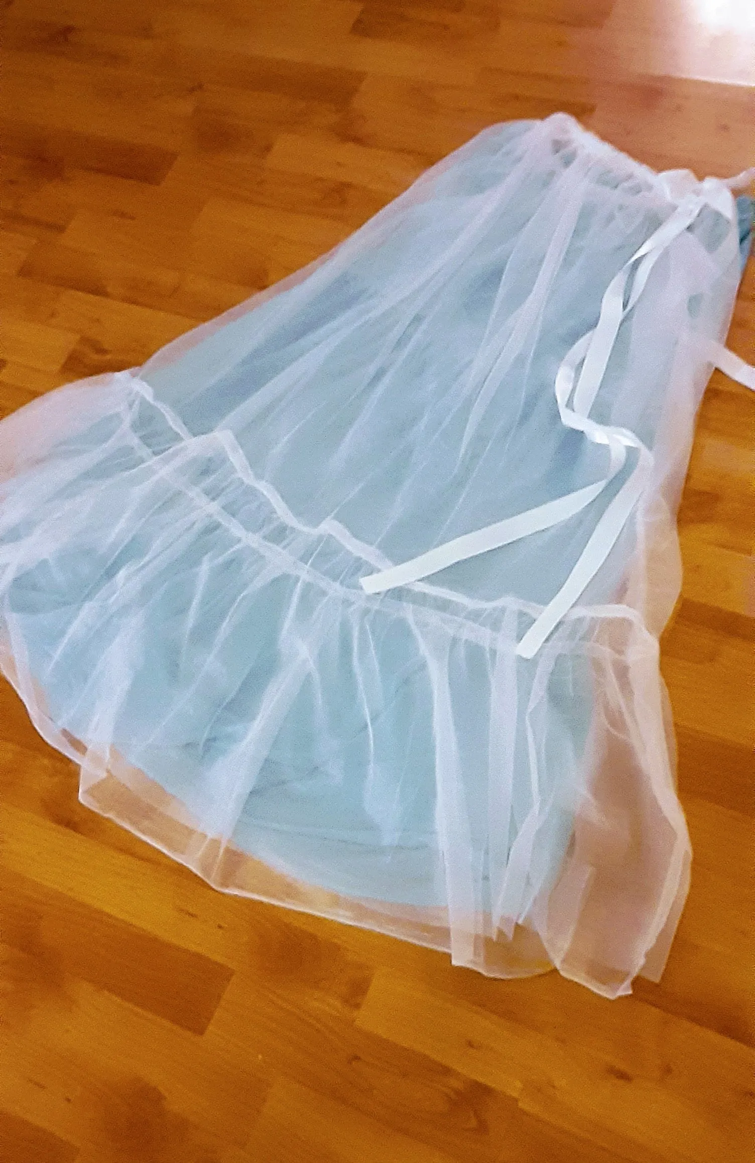 Chiffon Tulle underskirt/overskirt