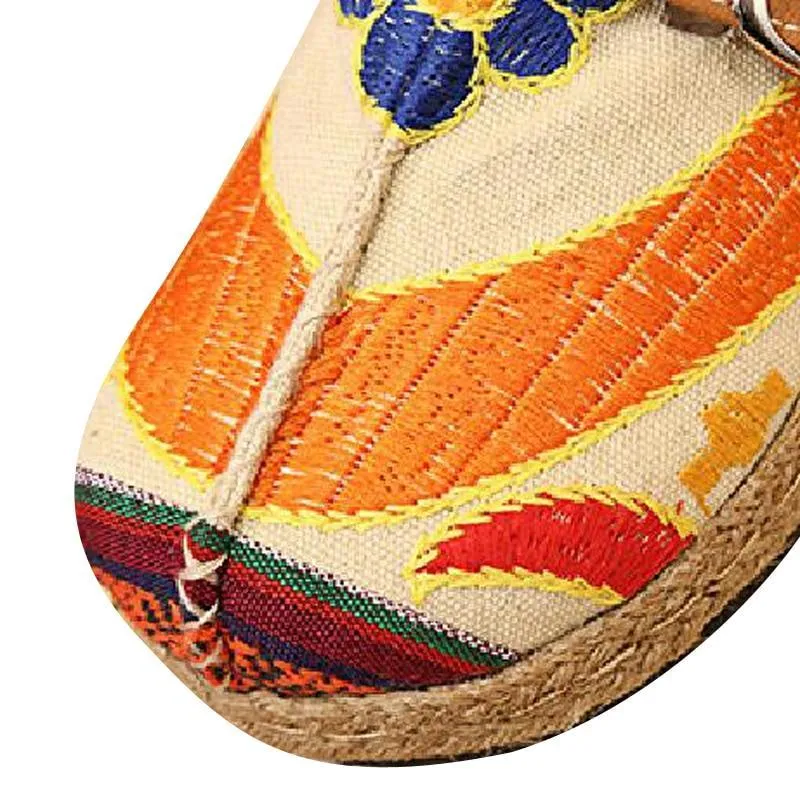 Chinese Style Traditional Women's Plus Size 36-40  Loafers