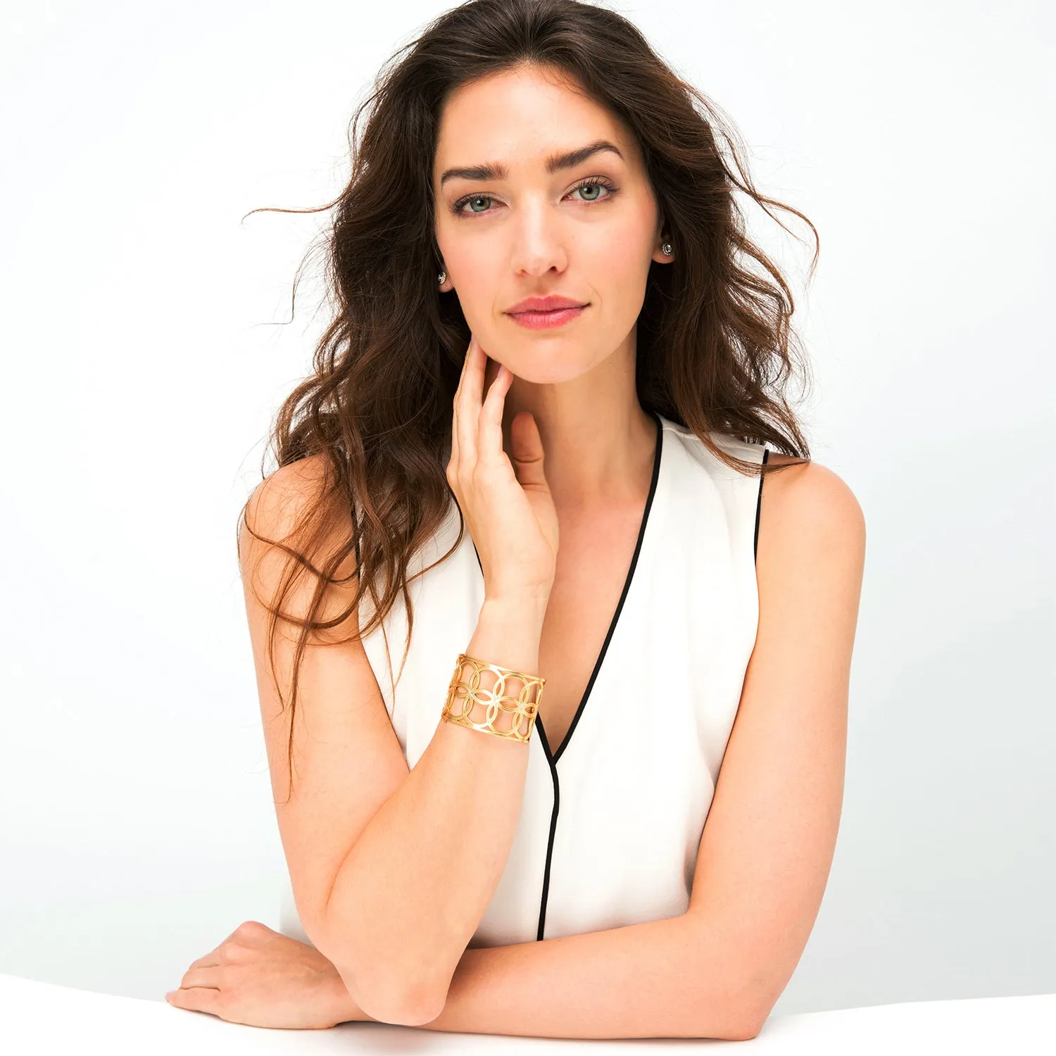 Christo NYC Wide Cuff Bracelet - JF2905