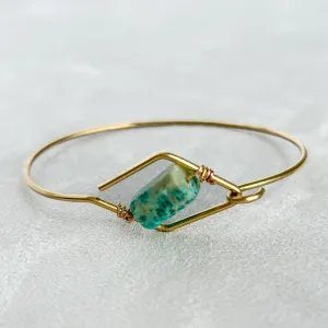Chrysocolla Bangle