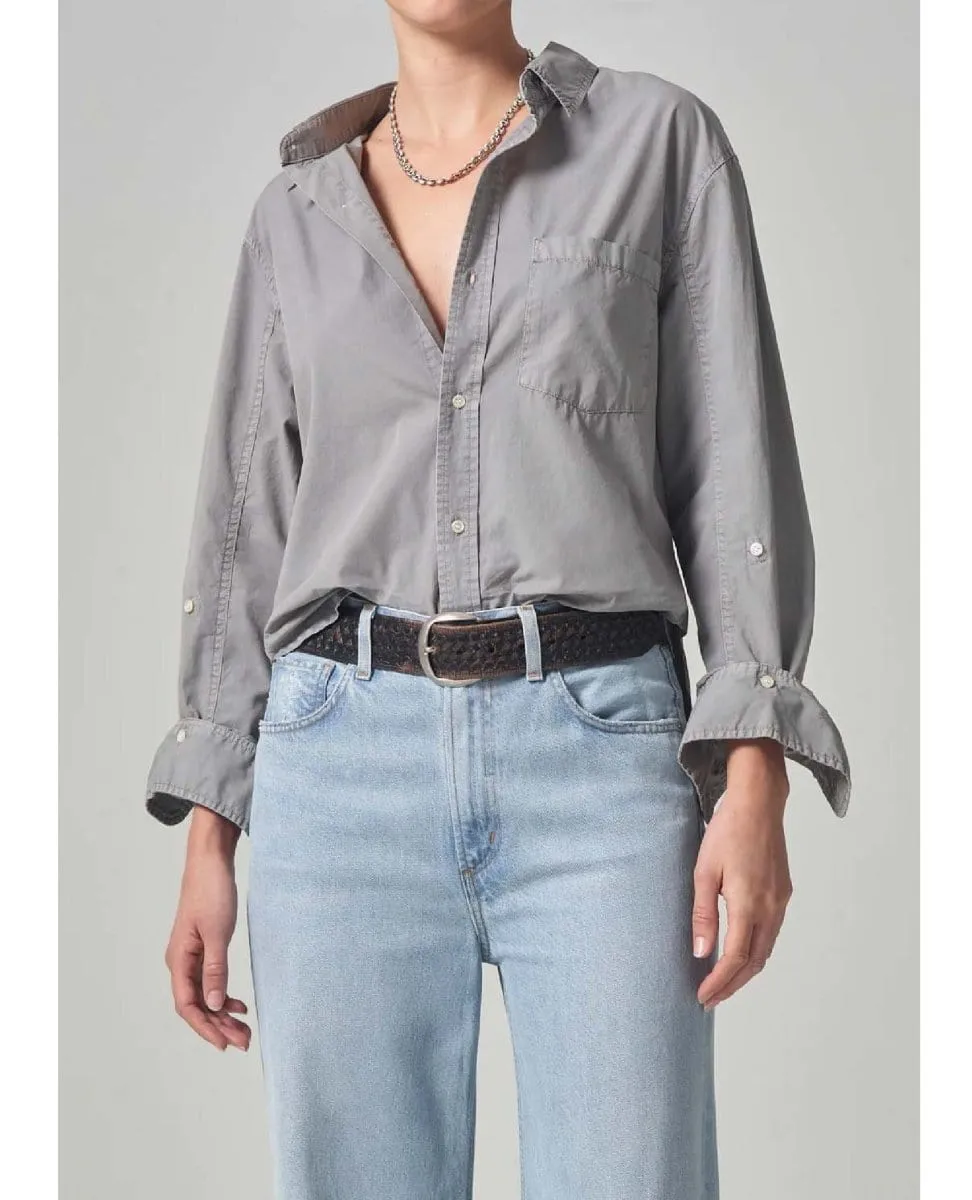 Citizens Kayla Shrunken Shirt Taupe