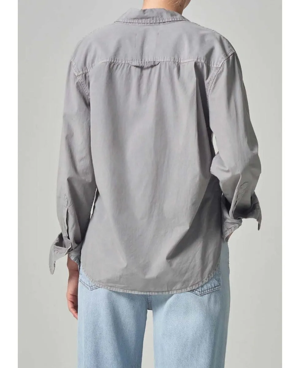 Citizens Kayla Shrunken Shirt Taupe