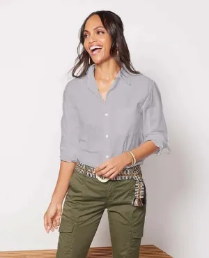 Citizens Kayla Shrunken Shirt Taupe