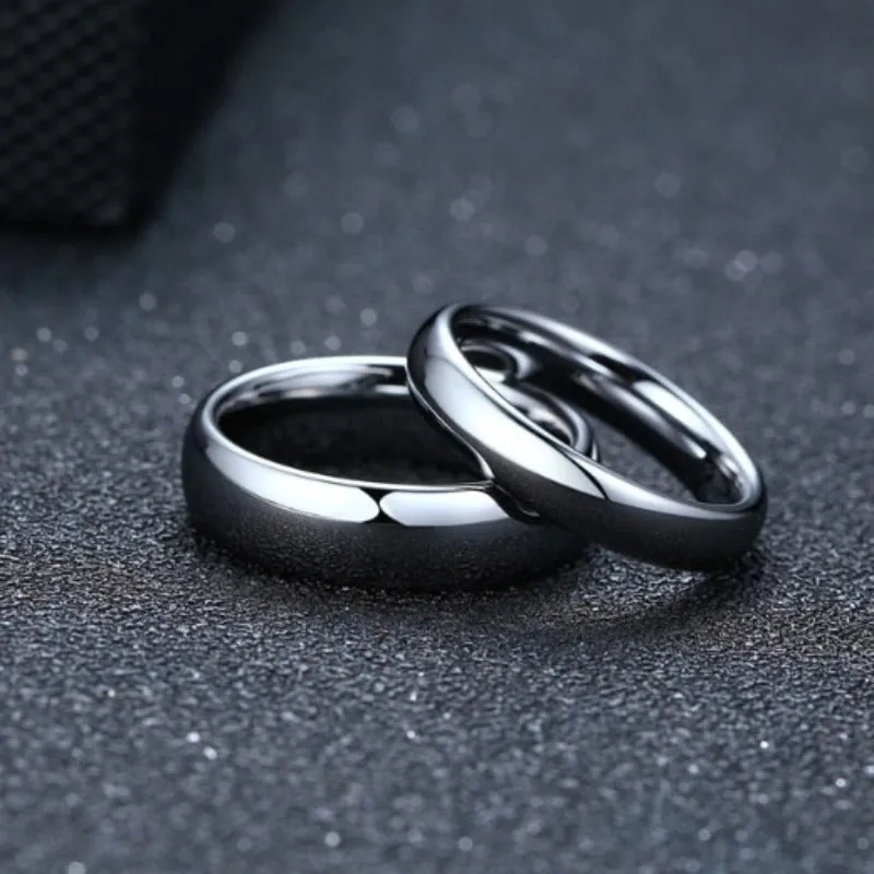 Classic Engagement Band Ring for Women Bridal Jewelry