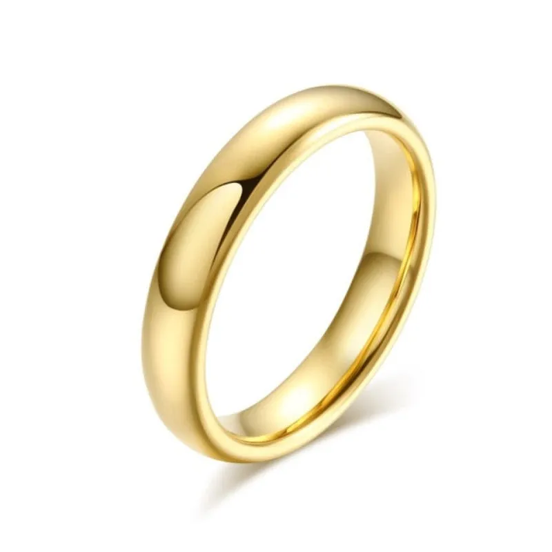 Classic Engagement Band Ring for Women Bridal Jewelry