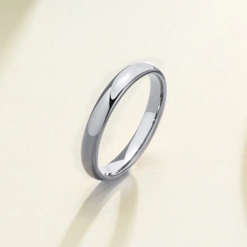 Classic Engagement Band Ring for Women Bridal Jewelry