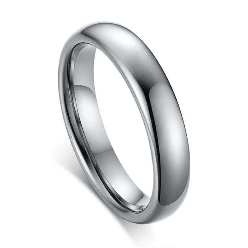 Classic Engagement Band Ring for Women Bridal Jewelry