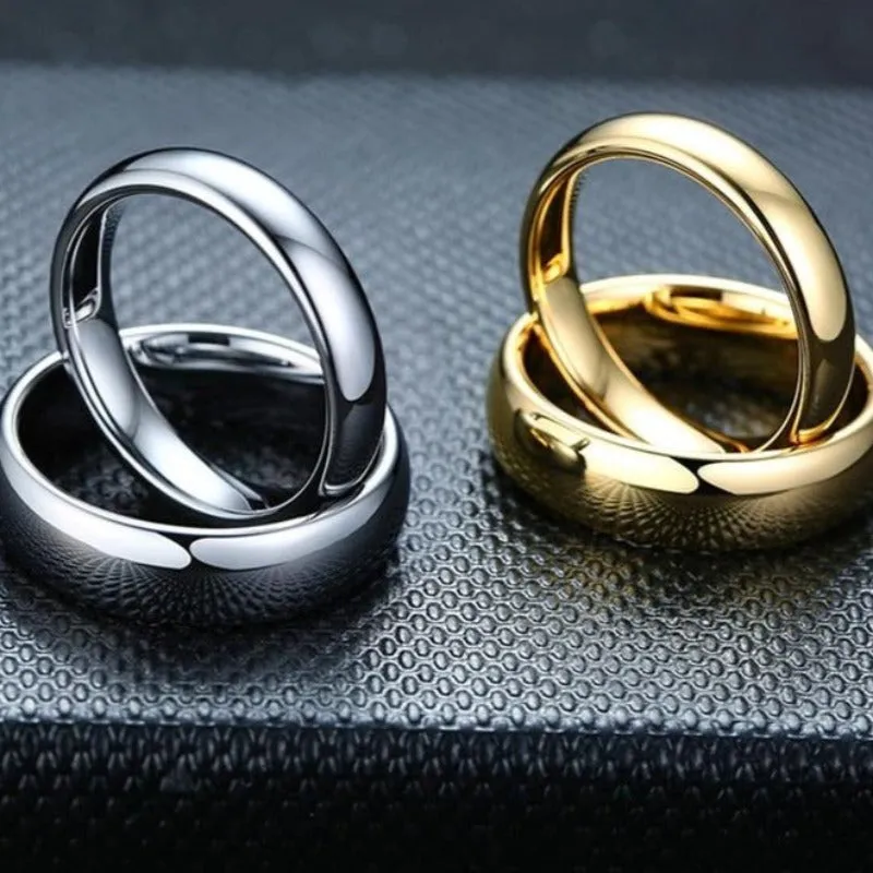 Classic Engagement Band Ring for Women Bridal Jewelry