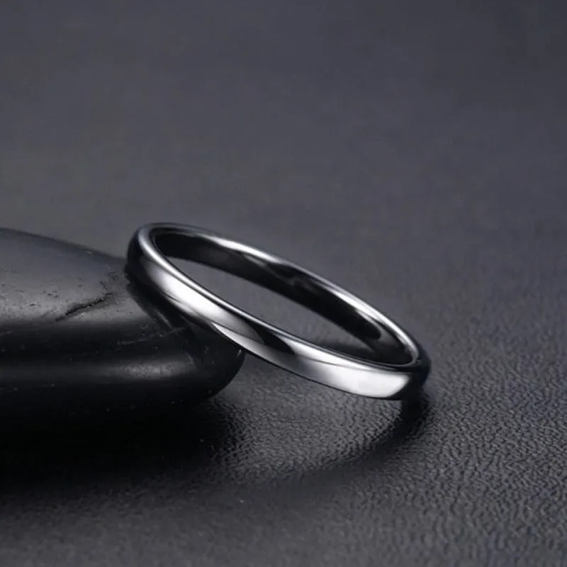 Classic Engagement Band Ring for Women Bridal Jewelry