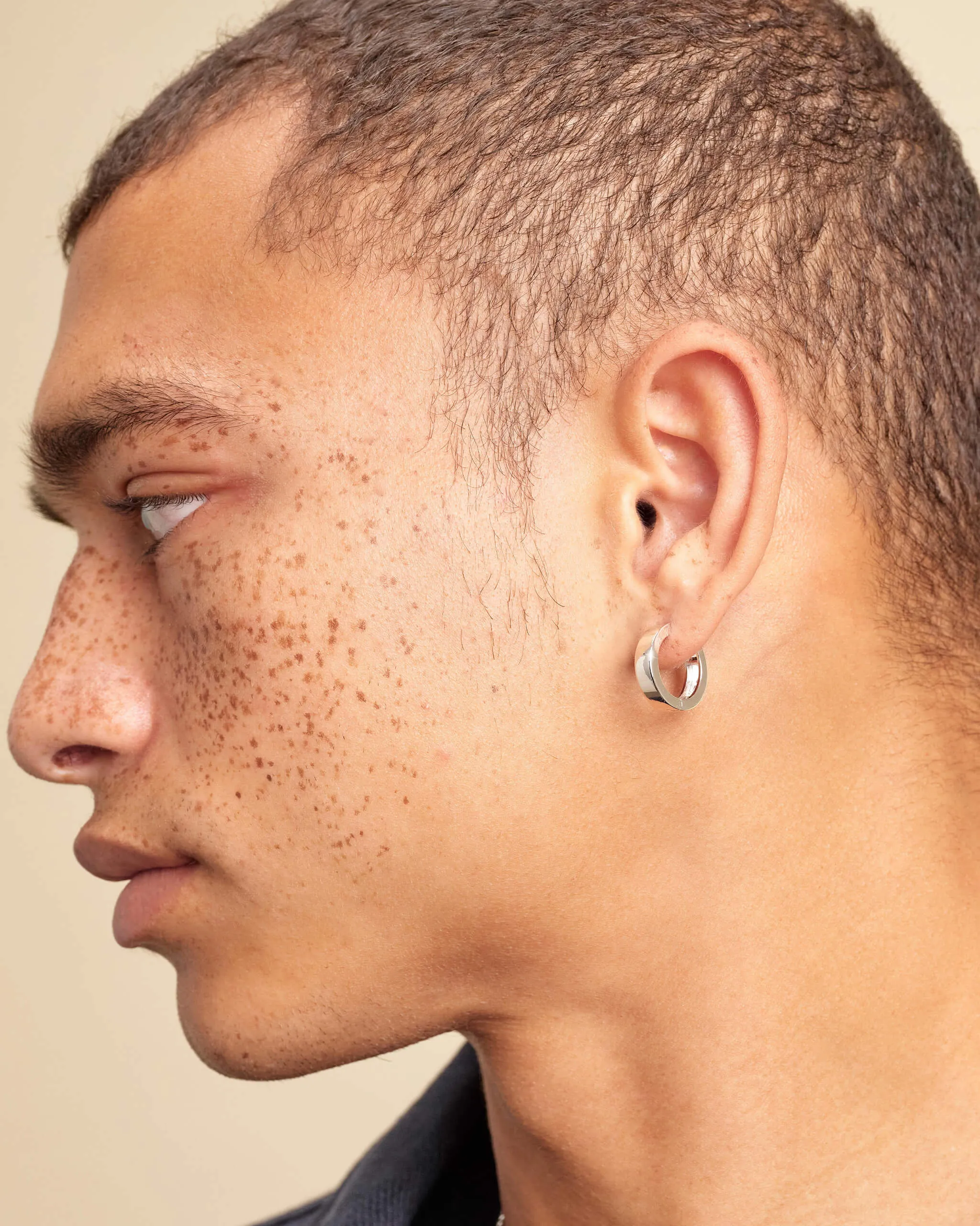 Classic Hoop Earrings - Silver