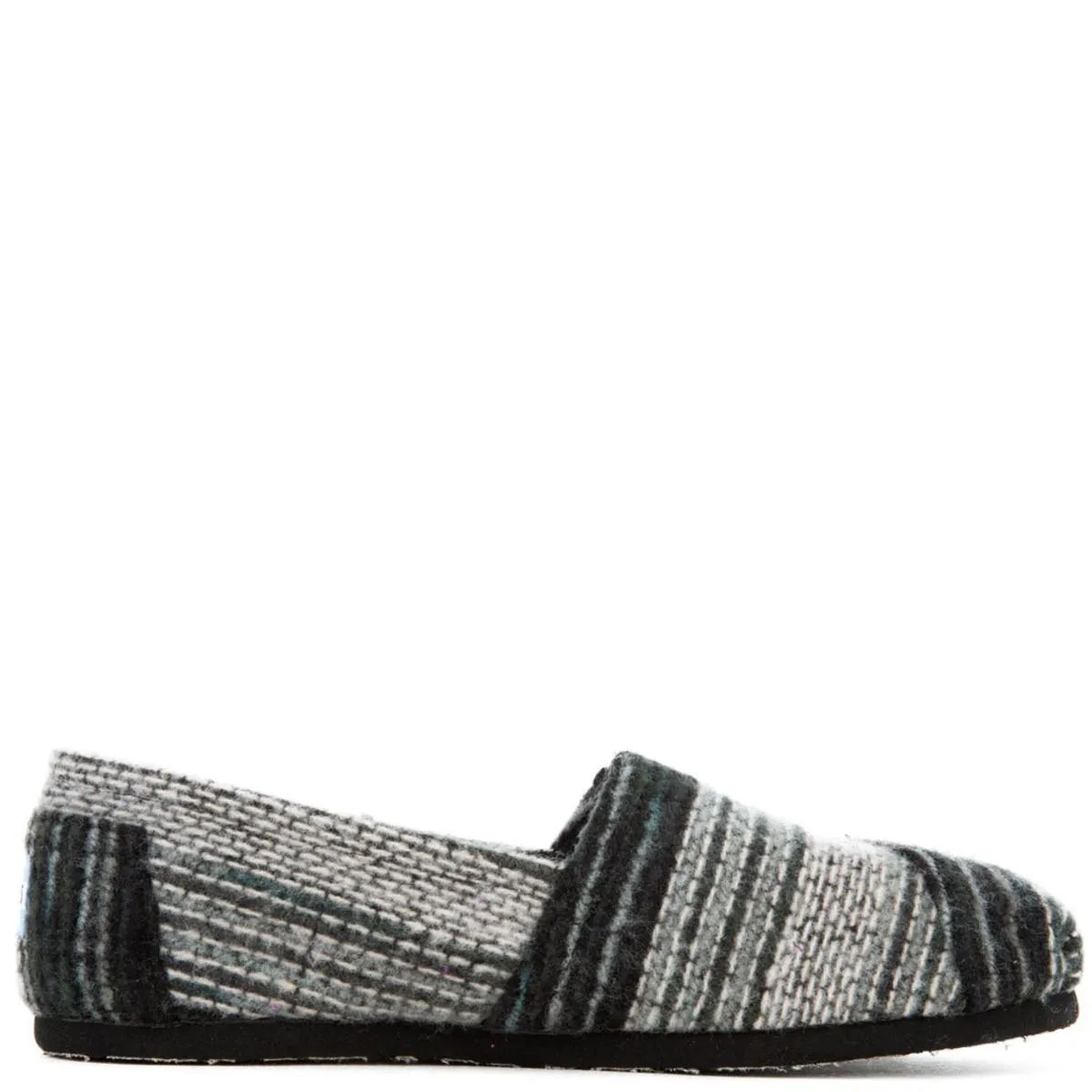 Classic in Black Stripe Wool