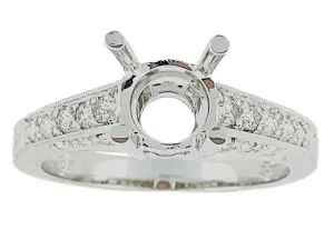 COAST 18K WHITE GOLD 0.37CT VS/G DIAMOND ENGAGEMENT RING MOUNTING