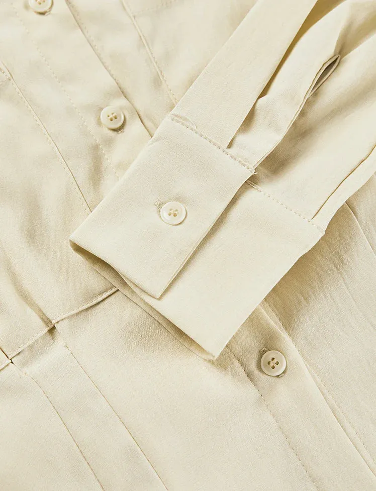 Collar Pocket Slim Fit Top