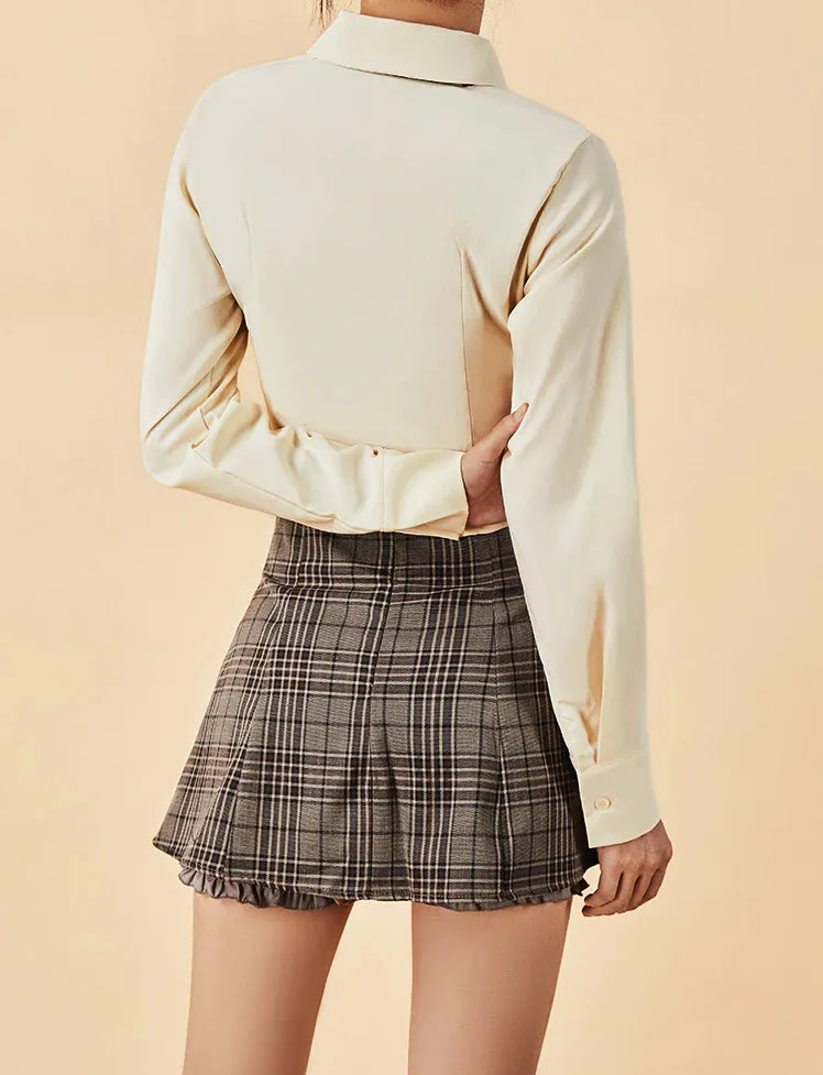 Collar Pocket Slim Fit Top