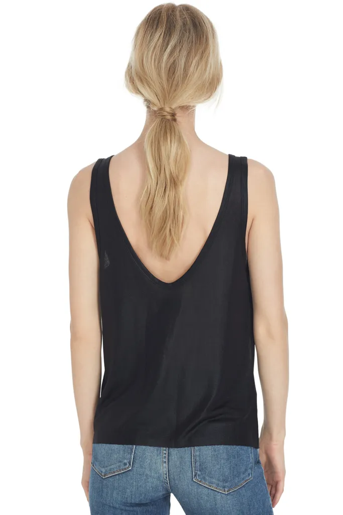 Colton Tank Top Surface Black