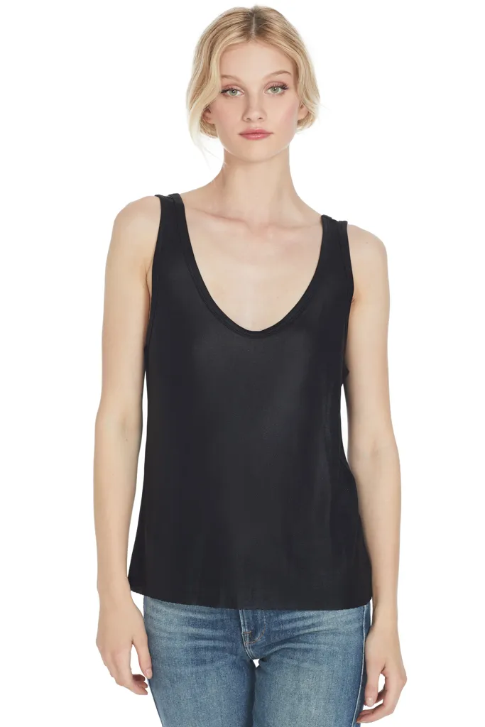 Colton Tank Top Surface Black