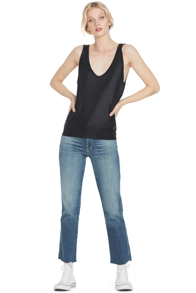 Colton Tank Top Surface Black