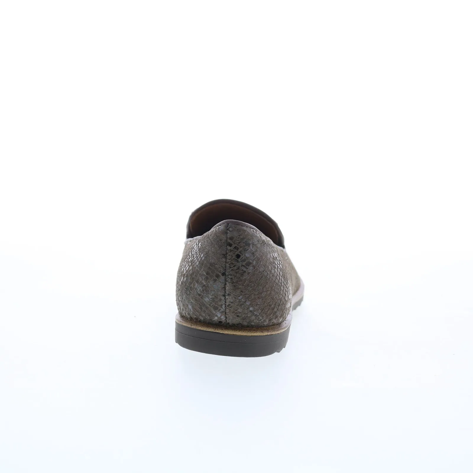 Comfortiva Ryen CT0033900 Womens Gray Suede Slip On Loafer Flats Shoes