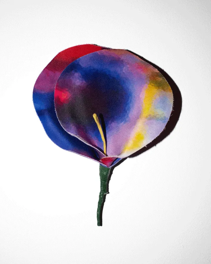 Concert Light Calla Lily Brooch