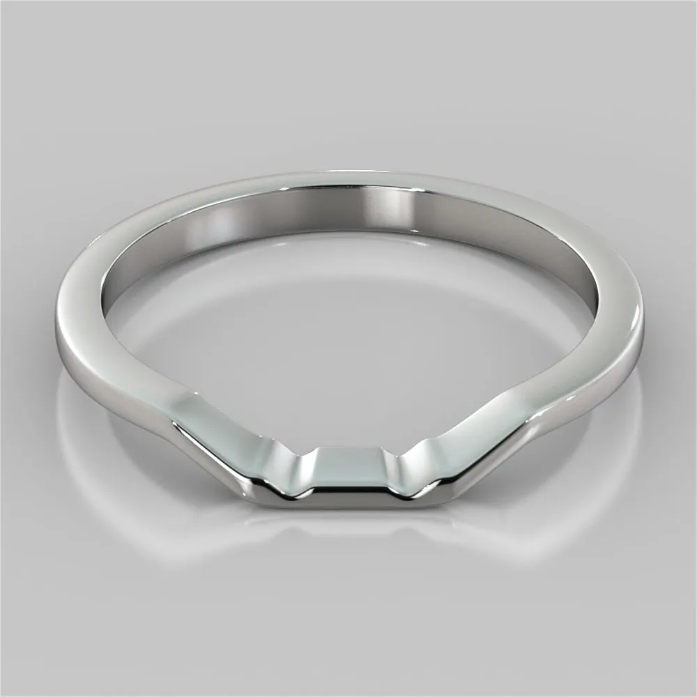 Contoured Style Wedding Band