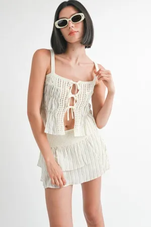 Cottage Core Knit Top