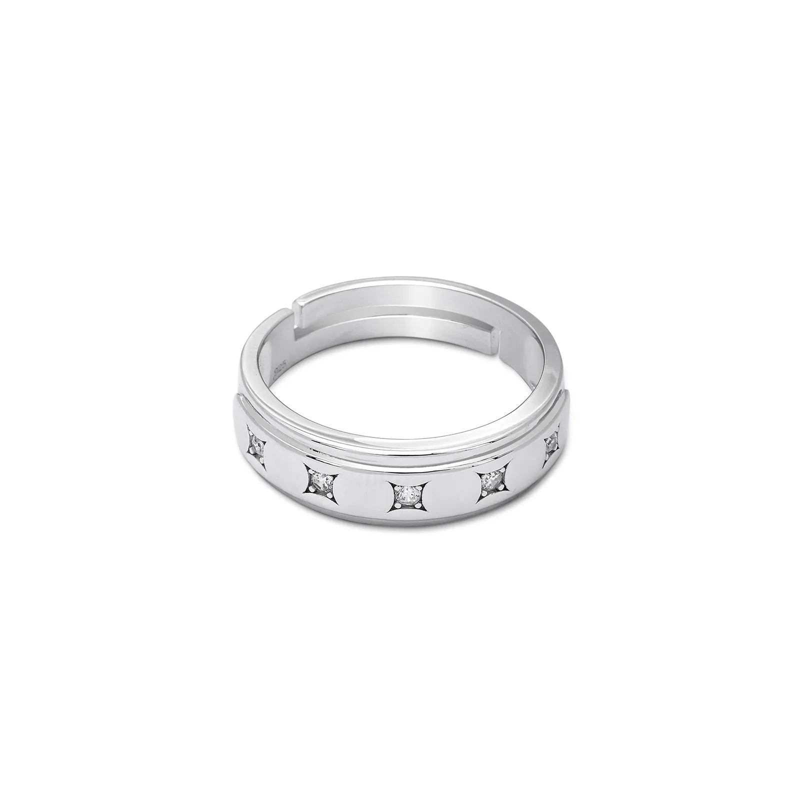 Couple Rings Silver – Classic Love Bands