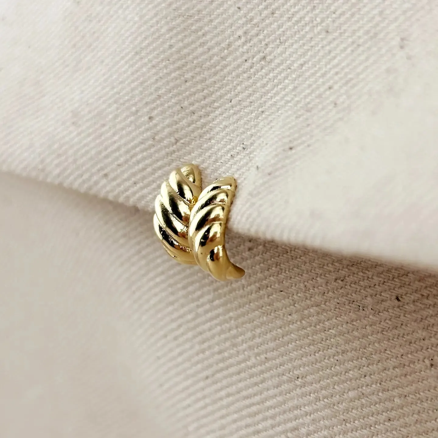 Croissant Stud Earrings