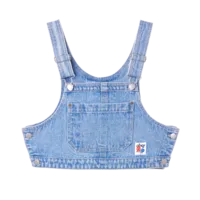 Cropped Overall Denim Top SALE