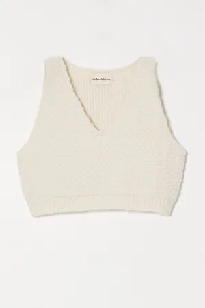 CROPPED TOP IN FRENCH TERRY