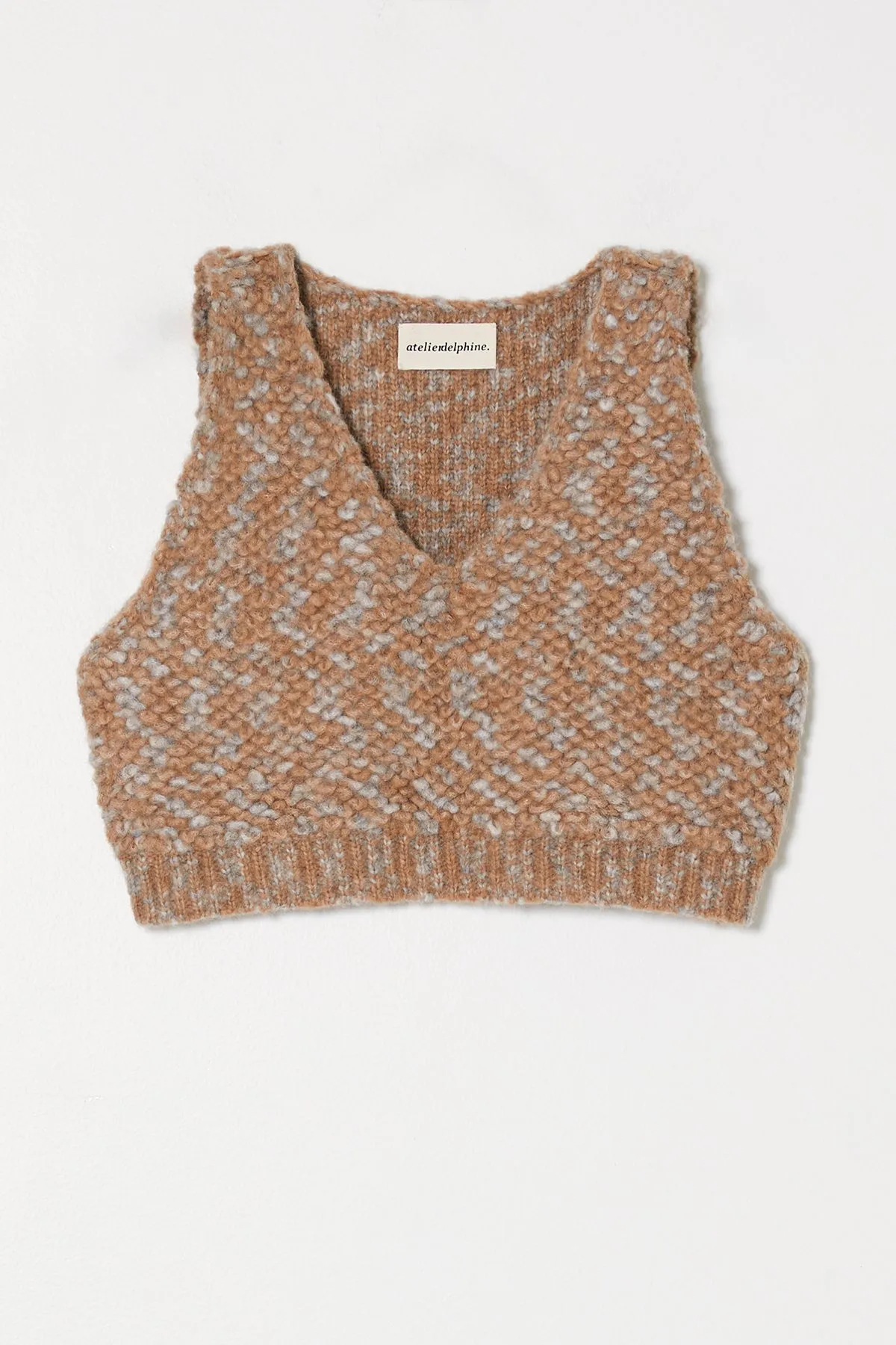 CROPPED TOP IN FRENCH TERRY