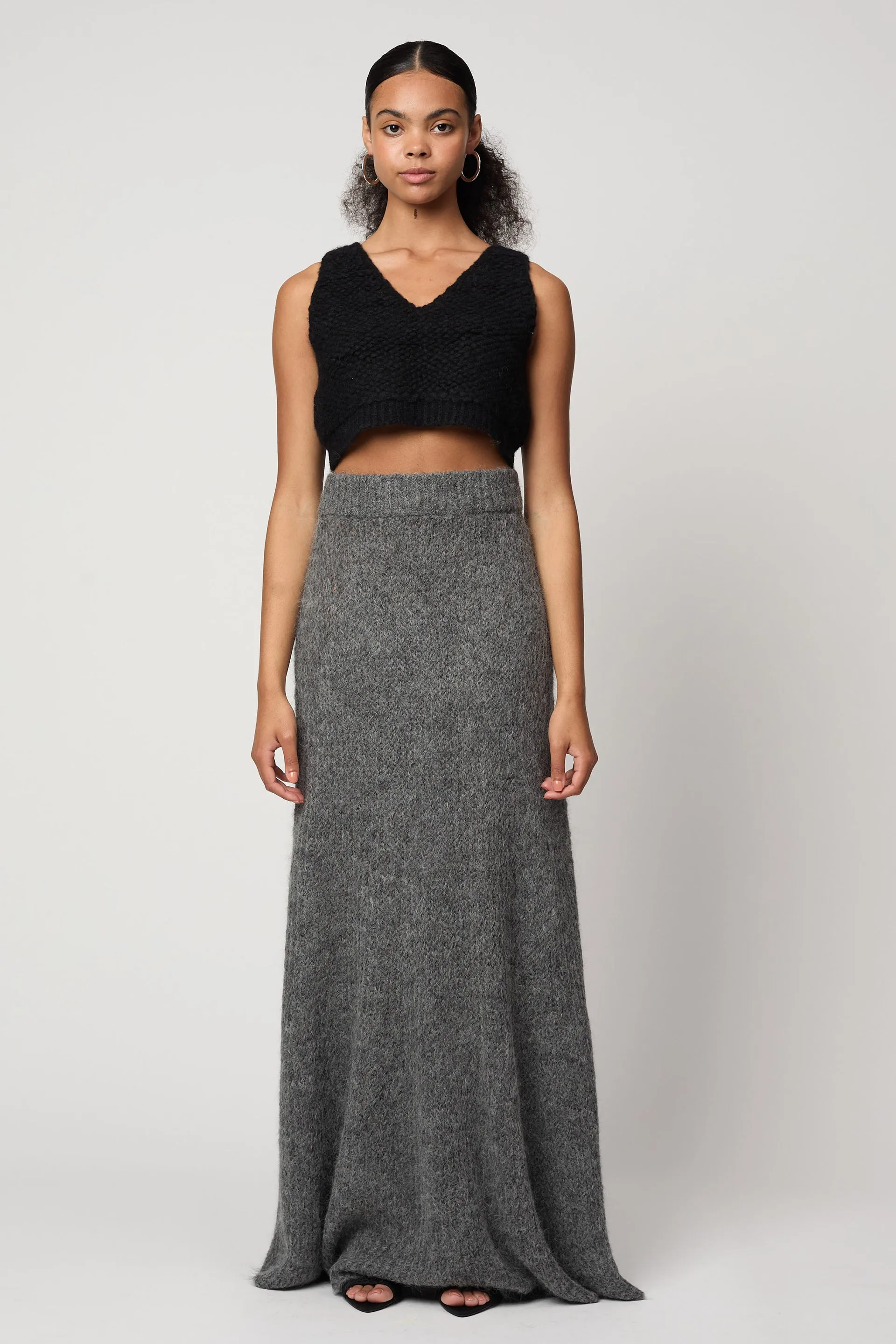 CROPPED TOP IN FRENCH TERRY